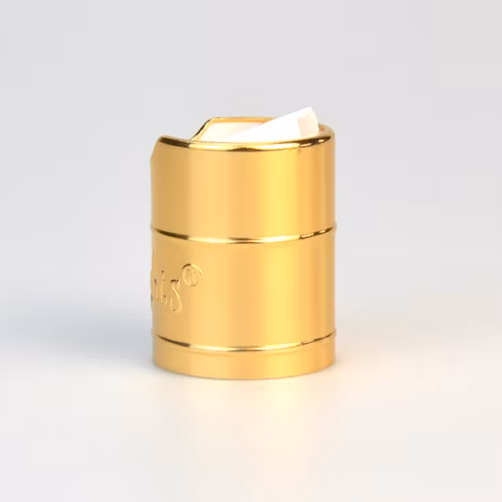 18/410 24/410 24/410 28/410 Plastic Gold Silver Aluminum Screw Cosmetic Press Disc Top Cap