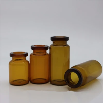 frasco de vidro de injeção pequena farmacêutica de 2ml 5ml 7ml 10ml
