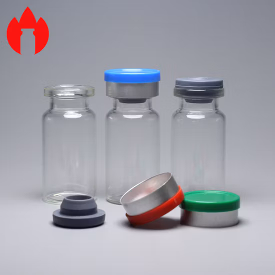 2ml 5ml 10ml frasco de vidro tubular farmacêutico estéril lavado limpo e despirogenado